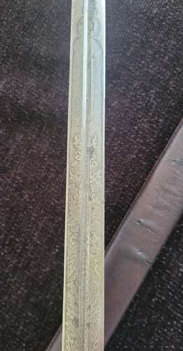 Argyll And Sutherland Highlanders Officers Broadsword By WIlkinson