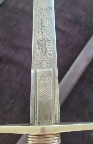 Argyll And Sutherland Highlanders Officers Broadsword By WIlkinson