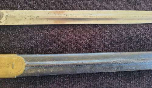 1895 Pattern Bandsmans Sword
