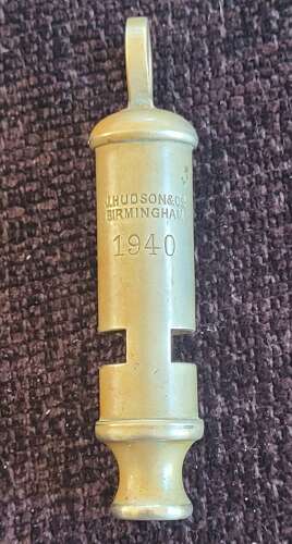 1940 Dated Whistle