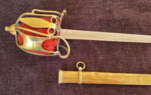 1798 Pattern Scottish Broad Sword
