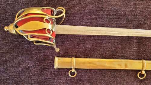 1798 Pattern Scottish Broad Sword