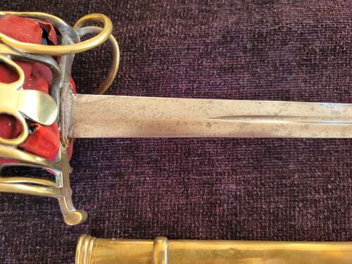 1798 Pattern Scottish Broad Sword