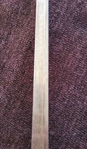 1796 Infantry Officers Sword Blue And Gilt Blade