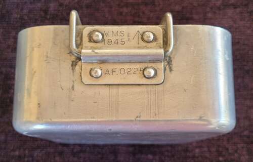 1945 Dated British Army Mess Tins