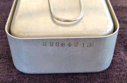 1945 Dated British Army Mess Tins