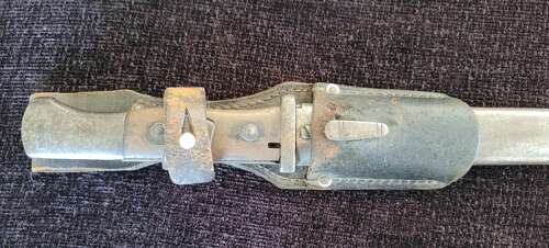 Imperial German WW1 S84/98 1915 Bayonet By Erfurt