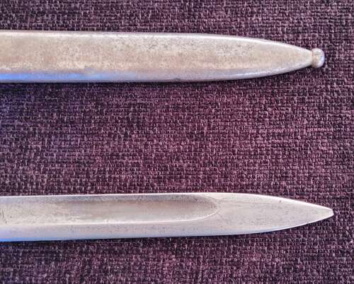 Imperial German WW1 S84/98 1915 Bayonet By Erfurt