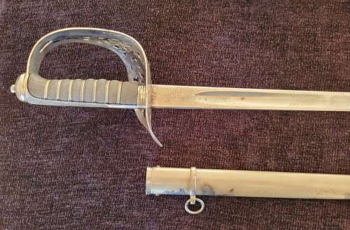1895 Pattern Officers Sword Casualty Durham Light Infantry