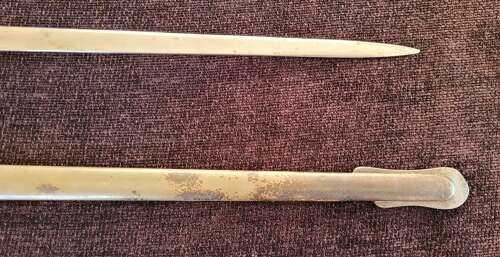 1895 Pattern Officers Sword Casualty Durham Light Infantry