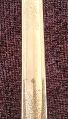 1895 Pattern Officers Sword Casualty Durham Light Infantry