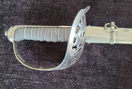 1895 Pattern Officers Sword Casualty Durham Light Infantry
