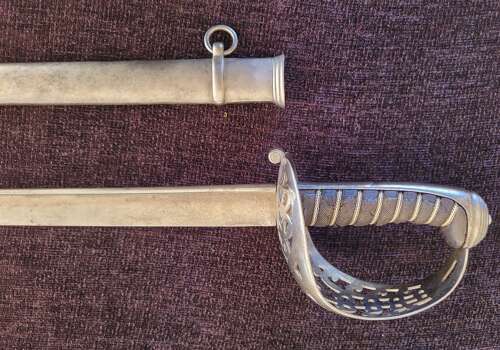 1821 Pattern Pipeback Heavy Cavalry Officers Sword