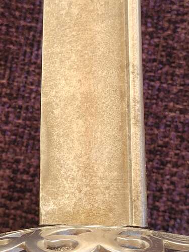 1821 Pattern Pipeback Heavy Cavalry Officers Sword