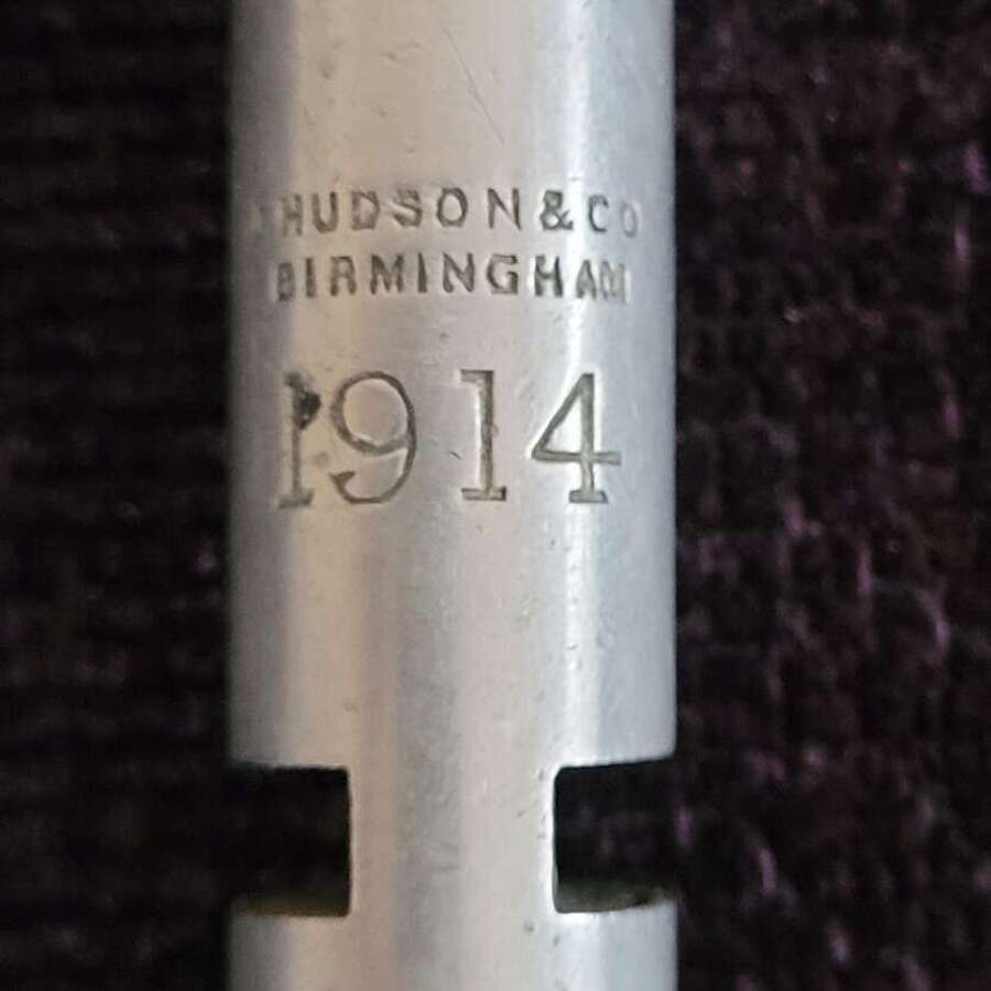 1914 Dated Trench Whistle