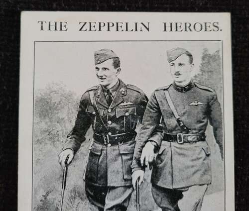 Zeppelin Heroes Postcard
