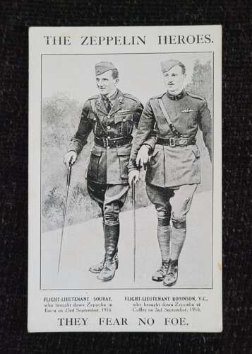 Zeppelin Heroes Postcard