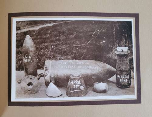 Lowestoft Bombardment 1916 Privately Published Booklet