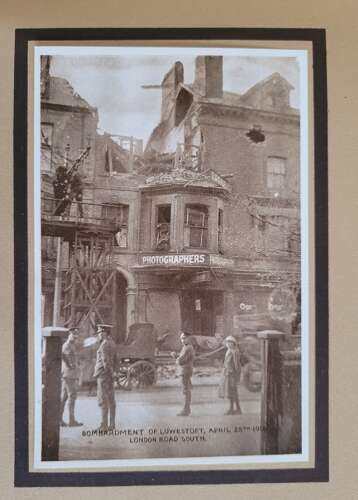 Lowestoft Bombardment 1916 Privately Published Booklet