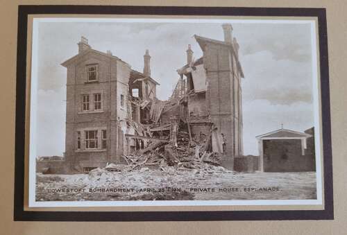 Lowestoft Bombardment 1916 Privately Published Booklet