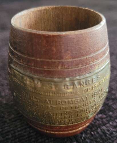 Barrel From The Teak Of HMS Ganges