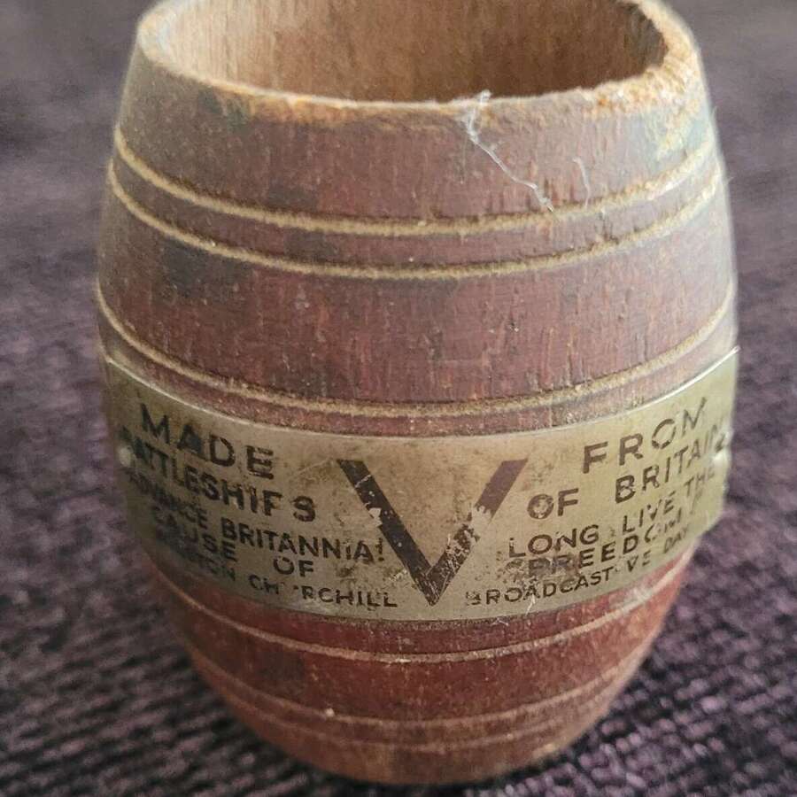 WW2 Fundraising Battleship Barrel