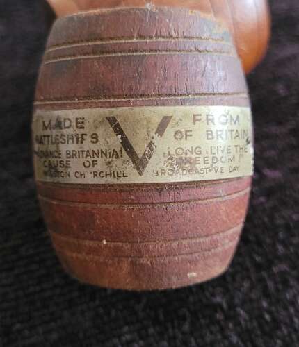 WW2 Fundraising Battleship Barrel