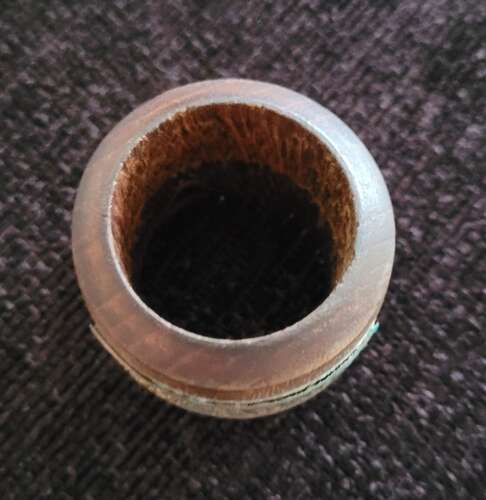 Napkin Ring From the Teak of HMS Queen Elizabeth