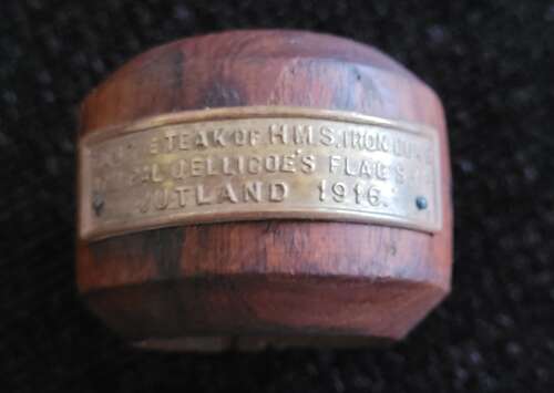Napkin Ring From the Timber of HMS Iron Duke