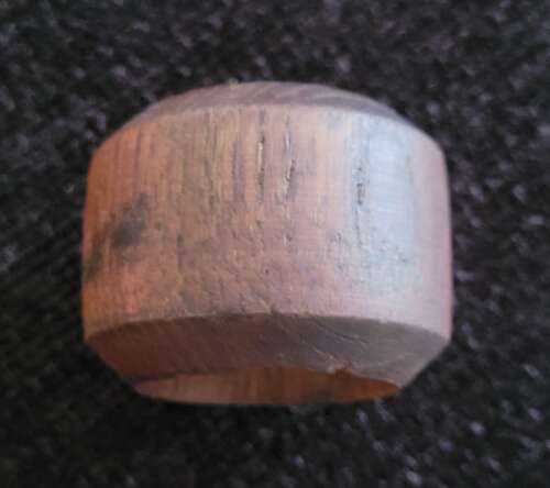 Napkin Ring From the Timber of HMS Iron Duke